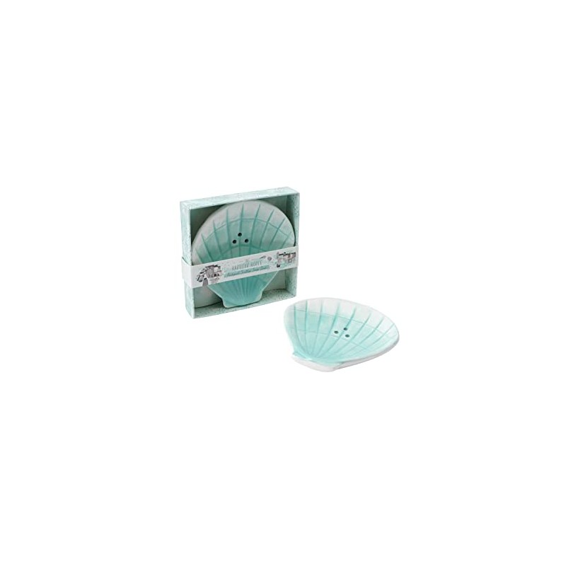 CGB Giftware | Scallop Soap Dish | Green | Gift