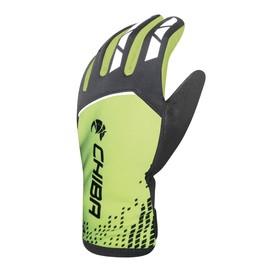 Chiba 2nd Skin Cycling Winter Gloves Long Yellow 2025: Size: XL (10)