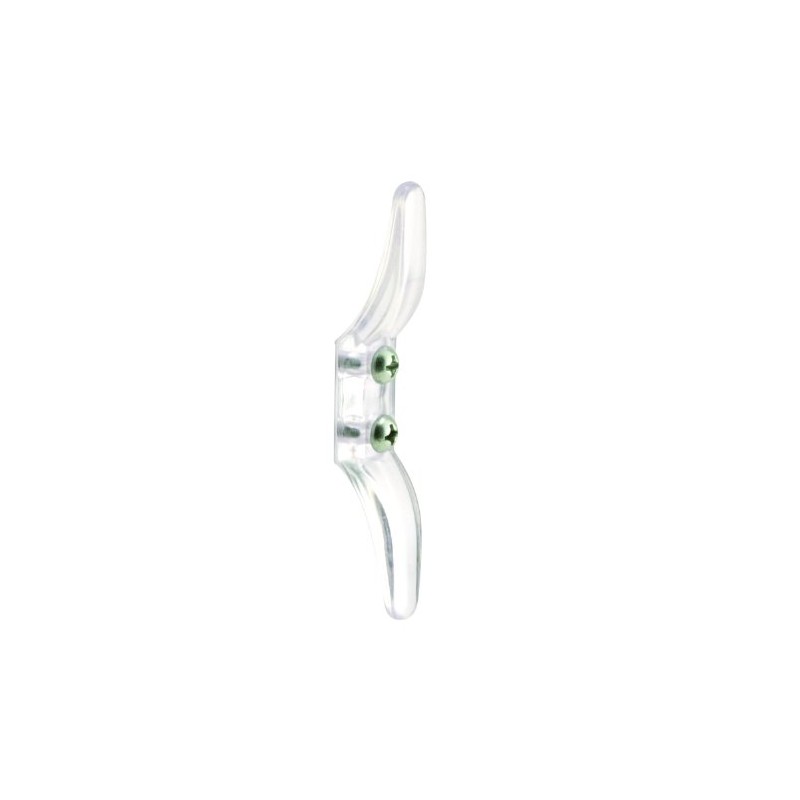 Prime-Line S 4623 Drapery/Blind Cord Safety Cleat, Clear,(Pack of 4)