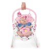 Silla Mecedora Con Vibracion Minnie Mouse Bright Starts Rosa Lunares
