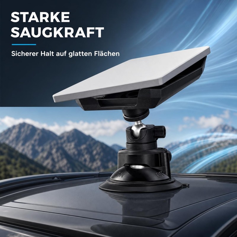 For Starlink Suction Cup Mount 360° Rotatable Suction Cup Mounting