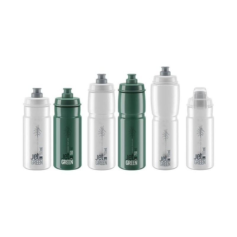 Elite S.R.L. Elite Jet Drinking Bottle Clear/Grey 950 ml