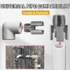 2025 New Pipe Thread Cutting Tool,Integrated Internal & External Pipe