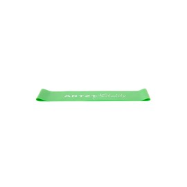 ARTZT vitality Theraband Rubber Band | Mini Band Fitness Band for Training Arms, Legs, Butt and Belly | Sports Band Available in 5 Strengths Green | Heavy, One Size