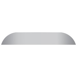 KUAFU Round Fender Back Compatible with 9 x 72 & 10 x 72 Fenders Single Tandem Triple Axle Trailer Fender Steel