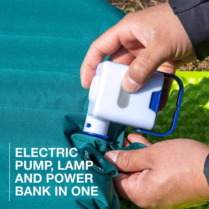 Exped Widget | High-Power Sleeping Mat Pump | Rechargeable Battery