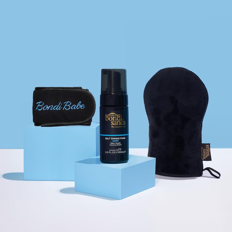 Bondi Sands Get Glowing 3 Piece Starter Kit Dark |