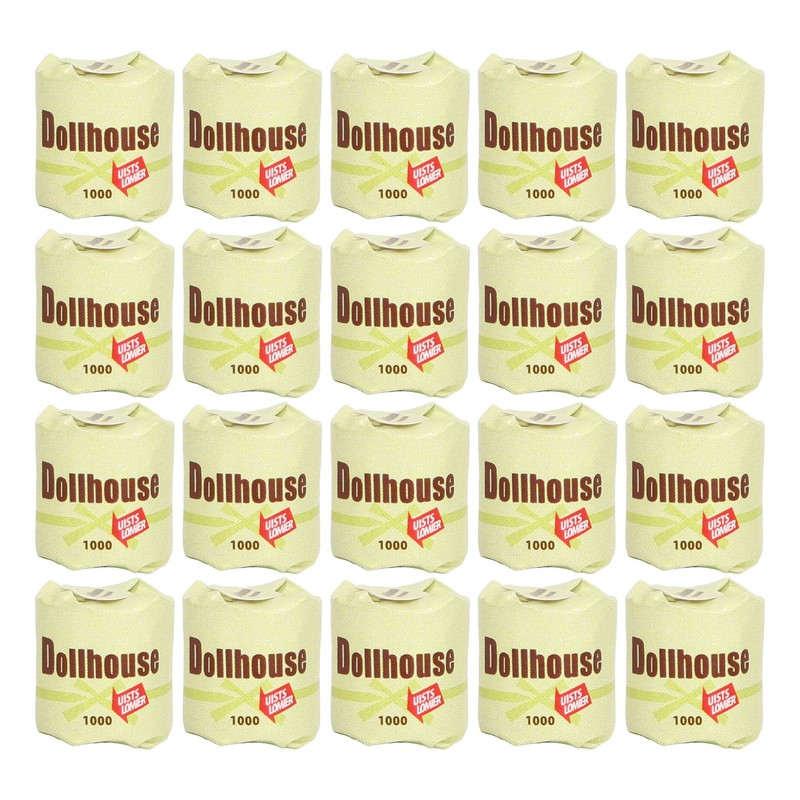 20Pcs Dollhouse Paper Towels Exquisite Realistic Portable 1:12 Miniature Scene