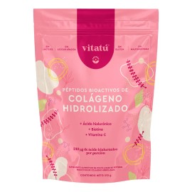 Vitatú | Colágeno Hidrolizado Con Ácido Hialurónico Sabor Sin sabor