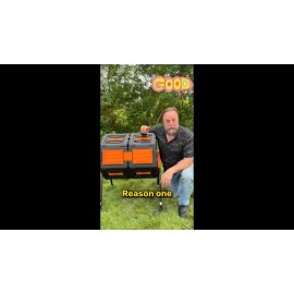 Marcytop 45 Gal Composting Tumbler Bin Heavy Duty 360° Chamber Outdoor Garden Composter