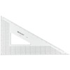 Westcott Grid Triangle, 14", 30/60 Degree, Transparent (T-14M)