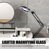 72 LED Magnifying Glass Light with Clamp Eye Protection 5X