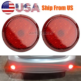 Unbranded For Toyota Corolla 2007- 2010 LED Tail Rear Bumper Reflector Lights Brake Lamp