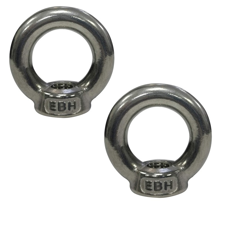 M6 Lifting Eye Nuts Made from Marine Grade A4 Stainless