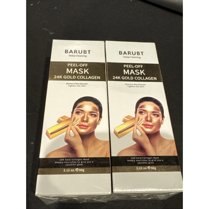 BARUBT Deep cleaning peel off mask 24K Gold Collagen Remove