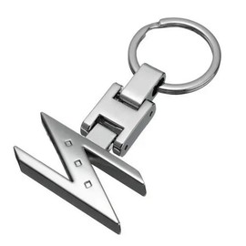 C-FUNN EDC Gadgets Letter Z Car Key Chain Key Ring Chrome Finishing For Nissan 280ZX 300ZX 350Z 370Z Z