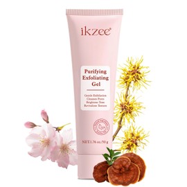Gentle Purifying Exfoliating Gel for improving Skin Tone & Texture, Deas Skin Cells/Pore Dirt/Excess Sebum/Impurities Remover, Hydration, Natural Formula, 1.76 Oz/50 G