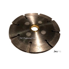 JMJ Diamond Tools 4.5” x .250” Double Row Tuck Point Diamond Blade for Fast Mortar Removal