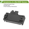 X AUTOHAUX Manifold Absolute Pressure MAP Sensor for Buick Century