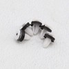 50 Pcs Car Side Door Trim Clips with Rubber Washers