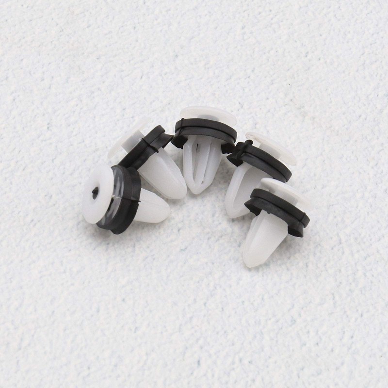 50 Pcs Car Side Door Trim Clips with Rubber Washers
