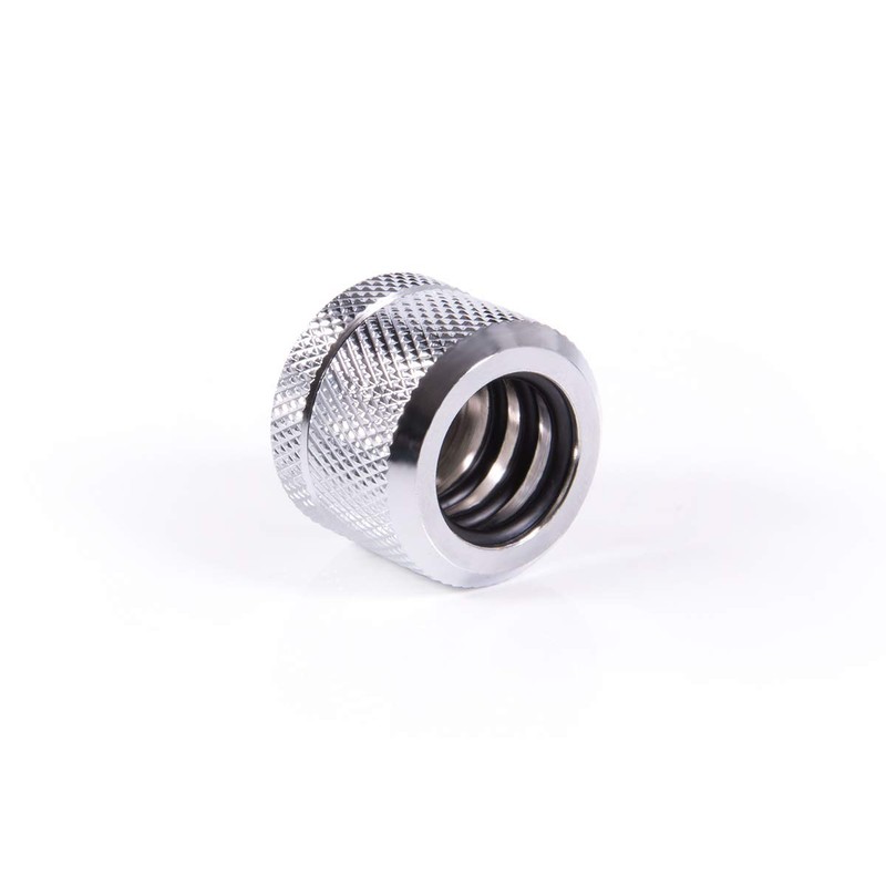 Alphacool 17554 Icicle 14 mm HardTube Screw-On Nozzle G1/4 Chrome