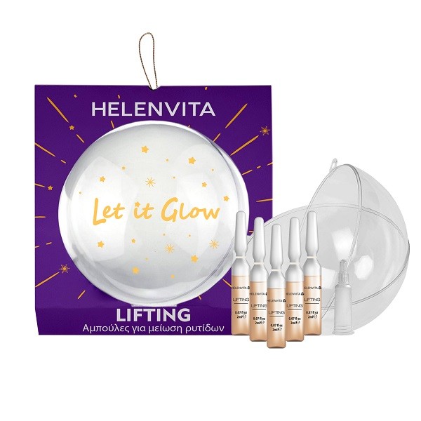 Helenvita Promo Let it Glow Lifting 5 Ampoules x2ml for Instant Firming and Reduction of Fine Lines + Dropper