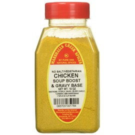 Marshall’s Creek Spices CHICKEN SOUP BASE, NO SALT PACKED IN LARGE JARS, spices, herbs, seasonings, 10 Ounce