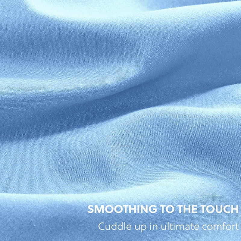 SSW HOMES Fitted Sheet Extra Deep 40cm, Brushed Microfiber Breathable
