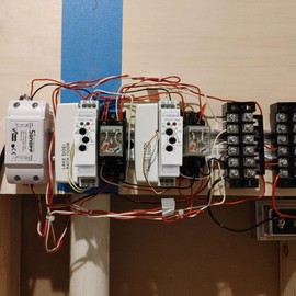 Relé de tiempo multifunción de 16 A con 10 funciones relé temporizador de riel DIN AC220 V o AC/DC12 V-240 V Relé mini relé de encendido y apagado con perilla ajustable (multifunción)