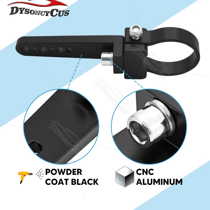DYSO 2" Roll Cage Clamps Light Bar Mount Bracket For