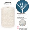 Macrame Yarn, 3 mm x 300 m Premium Cotton Yarn