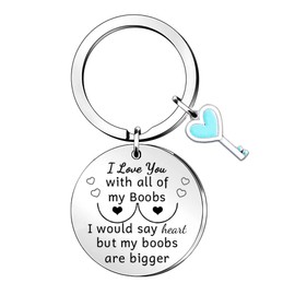 Husband Keychain Rings Couples Love My Man Valentine's Day Keyring Boyfriend Birthday Engagement Funny Key Accessory Soulmate Wedding Anniversary Christmas Men Souvenirs