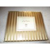 Royal Opulence Luxury Satin Sheet Set -Gold Stripe