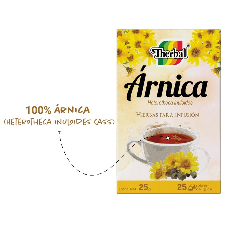 Arnica Tea, Caffeine-Free, 0.88 Oz, 25 Tea Bags Arnica tea