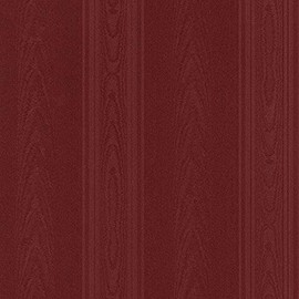 Manhattan Comfort NWSK34739 Aberdeen Silk Stripe Textured Wallpaper, Red