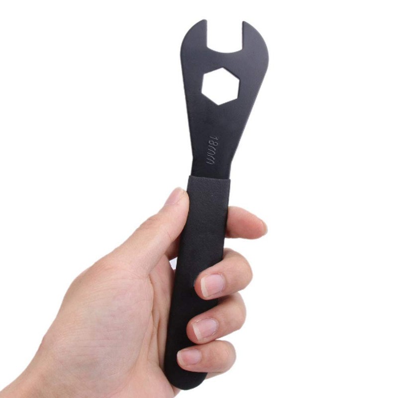 13MM Bike Cone Spanner, Carbon Steel Multi-Function Single Open-end Hub