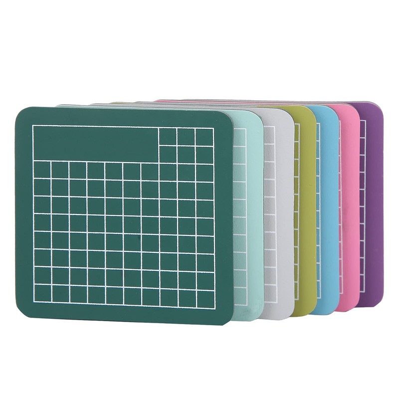7 Pieces Cutting Pad Mini Mat Colourful Craft DIY Carving
