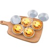 Manwetye 25 Pack Egg Tart Mold, Non-Stick Mini Pie Muffin
