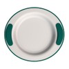 Ornamin Keep Warm Plate, Teal