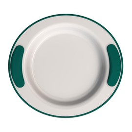 Ornamin Keep Warm Plate, Teal