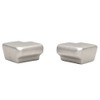 Lund Boat Transom Casting Corner Caps 2108650 | Aluminum (Set