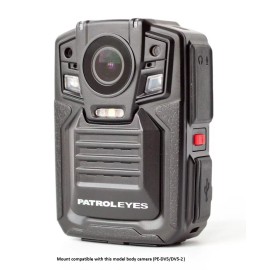 PatrolEyes DV5 GPS IR Klick Fast Quick Release Police Body Camera Magnet Mount