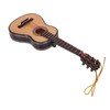 Guitar Ornament Resin Miniature Guitar Hanging Ornaments for Christmas Birthday