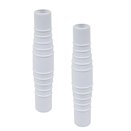 Pool Hose Connector Coupler Suitable for 1-1/4-inch and 1-1/2-Inch Pool Hose Adapters For Ground Inflatable Pool Hoses, Filters, Pumps, Separators Pipe Connections 2 Pcs