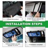 JUSTTOP Handicap Placard Holder, Disabled Parking Permit Sign Protector with