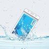 10 Pack Clear Vertical ID Badge Holder 3x4, Waterproof Heavy