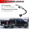 68189124AC Rear View Camera Wiring Harness, Tailgate Wiring Harness Fit