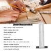 Woodworking Scribing T Rules Accuracy Marking Positioning Scribing T Ruler
