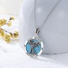 PARYFO 925 Sterling Silver St Michael Necklace for Men Women